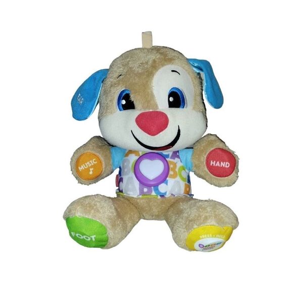 Fisher Price Laugh & Learn Smart Stages Puppy Dog Educational Learning Plush Toy - Picture 1 of 5